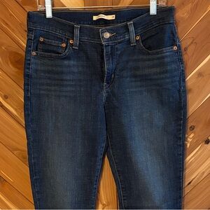 Levi’s Boyfriend Crop Women's Blue Jeans